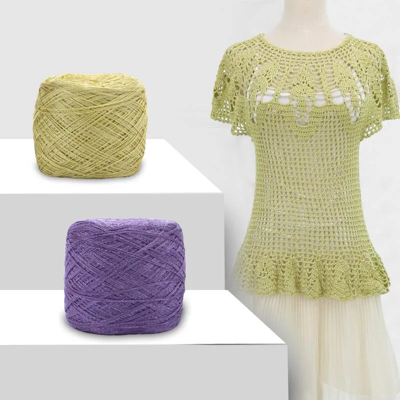 Fio de tricô 100% linho puro